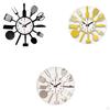Acrylic Kitchen Wall Clock with Decorative Utensils, Silent Mechanism And Easy-to-Read Numbers,