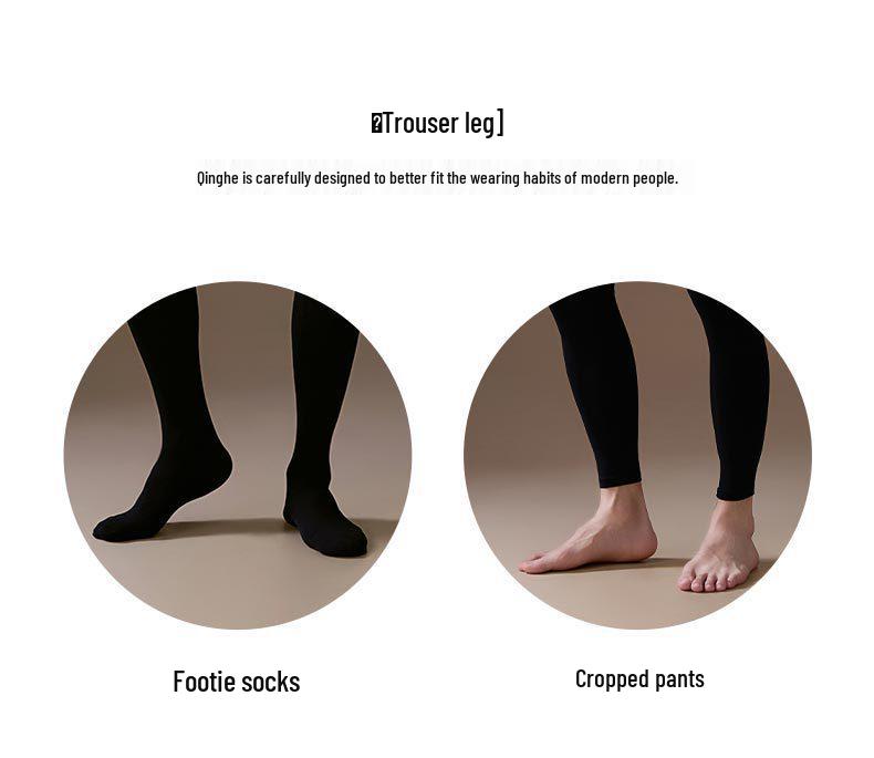 Men's Velvet Warm Leggings: Autumn & Winter 120D U-Shaped Design for a Smooth, Tight Fit