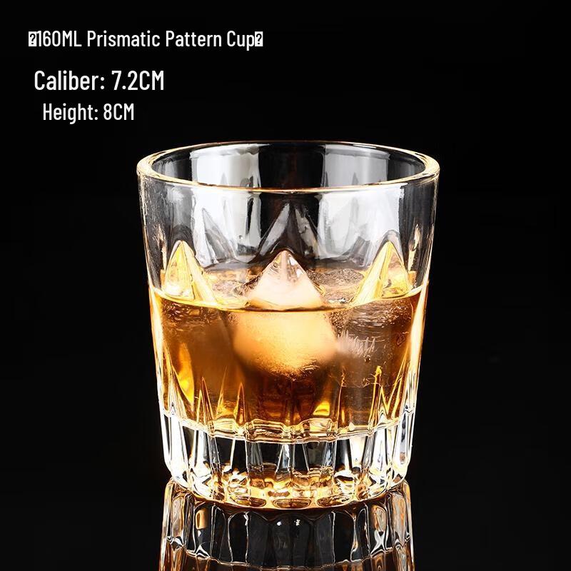 HANDUNYOU Faceted Whiskey Glass