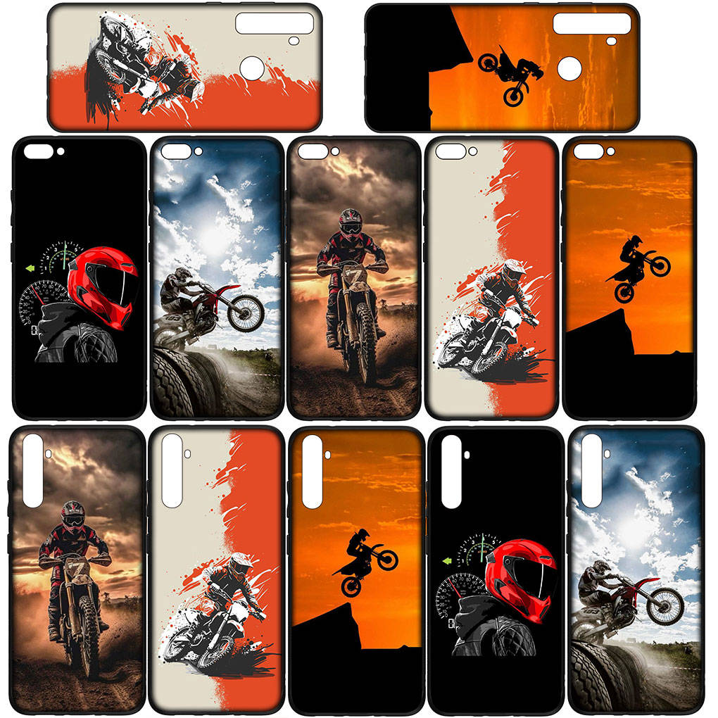 Pro Samsung Galaxy S24 S23 iPhone 15 14 Xiaomi Redmi Note 13 12 11 8 Plus 10 9 Pro Max X XR Pouzdro na telefon Plakát Moto Cross Motocykl Mobil OPPO Huawei