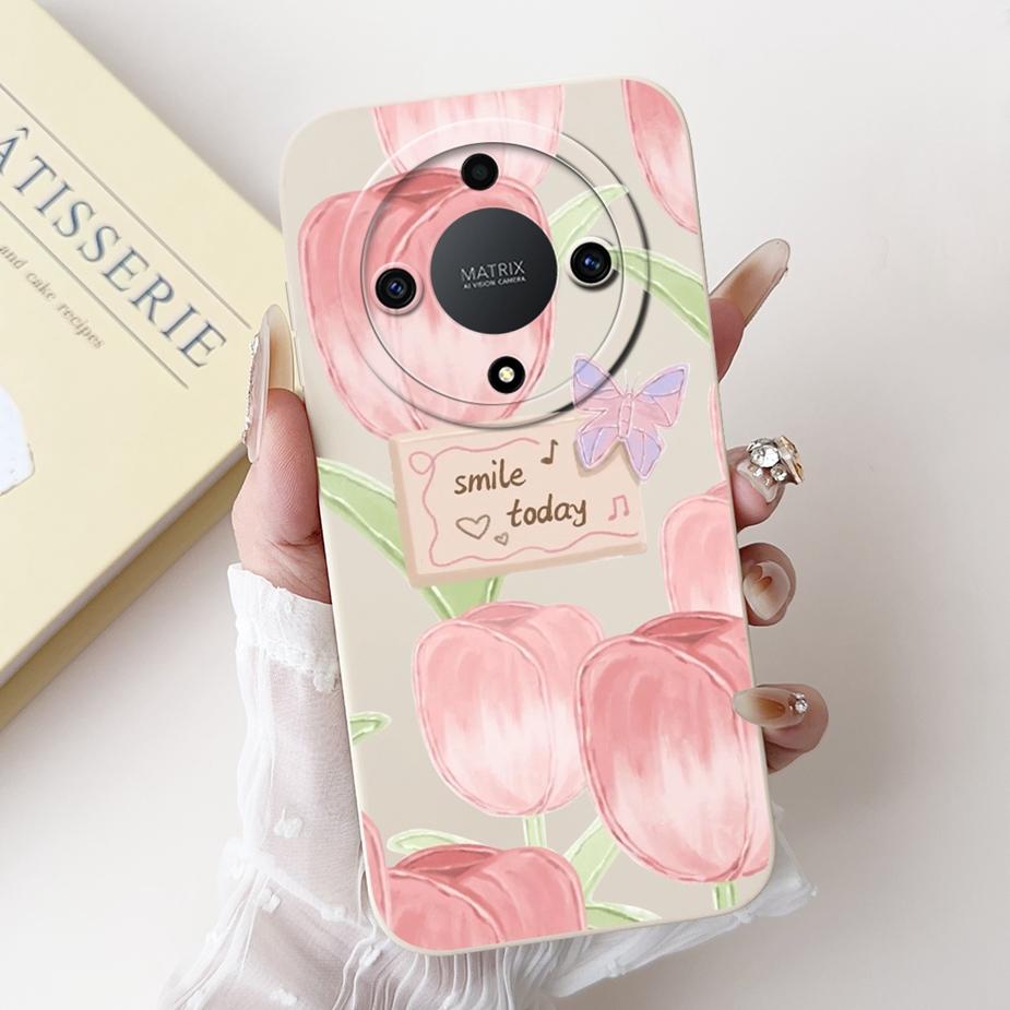 Für Honor Magic 5 Lite Hülle Honor X9A RMO-NX1 Niedliche Cartoon Bemalte Abdeckung Weiche TPU Handyhülle Für Honor Magic5 Lite HonorX9a Taschen