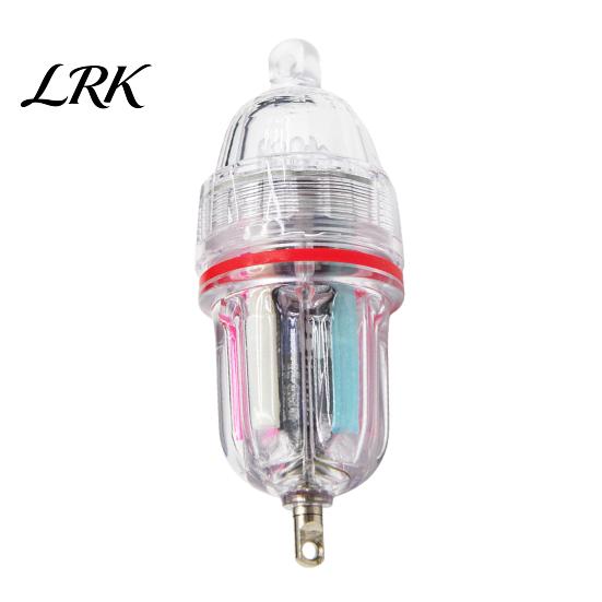 Multi-color Fishing Light LED Fish Attractor Light, Submersible Waterproof Luring Lamp, Rotating Underwater Flashing Attracting Sea Accessories