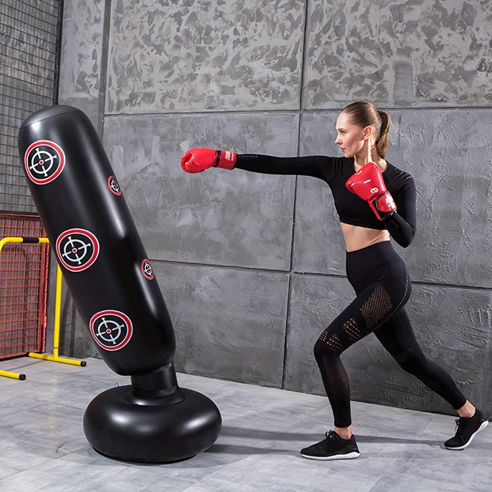 PVC Inflatable Boxing Pillar Sports Decompression Boxing Fitness Inflatable Boxing Sandbag