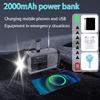 Outdoor Emergency Radio Solar Charging Hand Cranked Weatherproof Emergency Radio with LED Flashlight For Camping