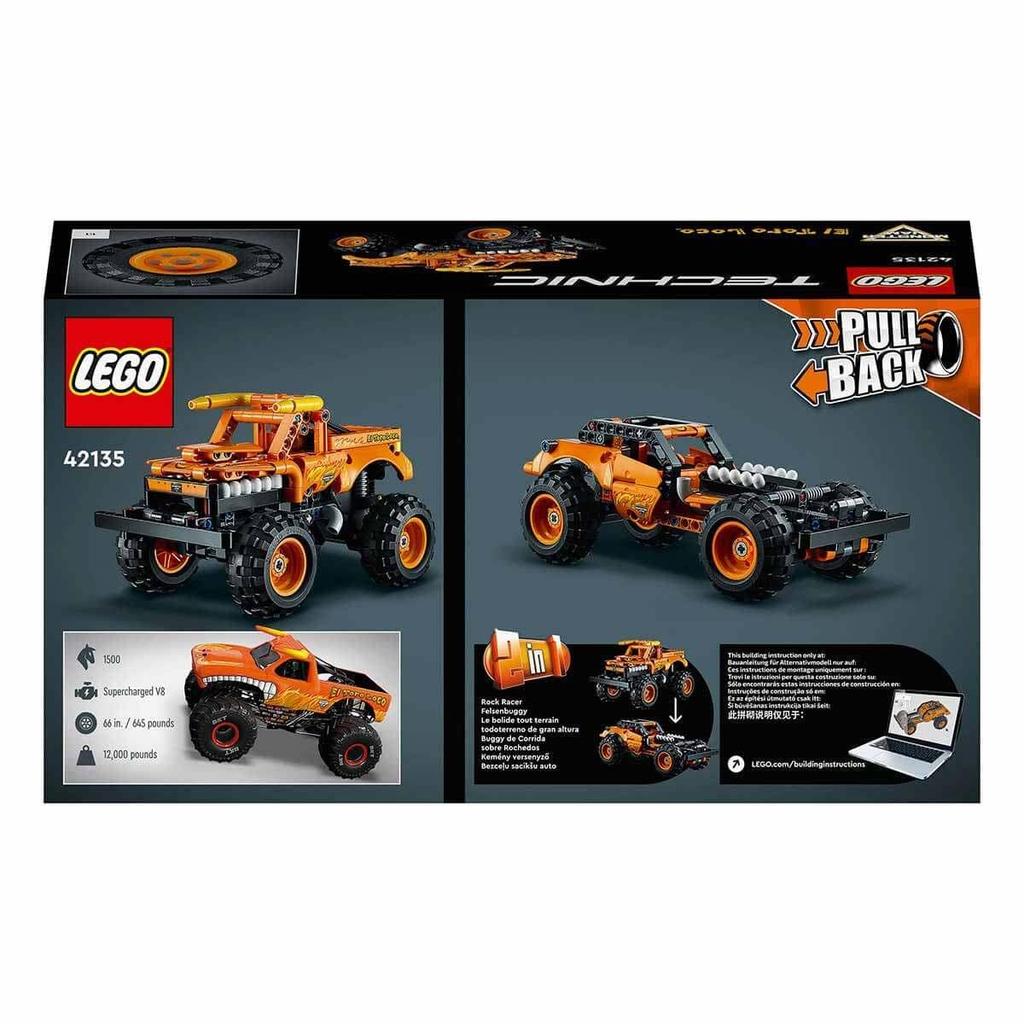 LEGO Technic Monster Jam™ El Toro Loco™ 42135 Bausteine, Truck, MINT-Lernspielzeug für Jungen ab 7 Jahren