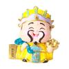 Cartoon God of Wealth Figurine Cute Decorative Tabletop Decoration Feng Shui Statue for Bookshelf Living Room Hotel Office Table