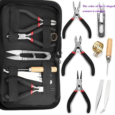Portable Stainless Steel Pliers Tools Round Nose Cutting Wire Pliers For Crafts Beading DIY Jewelry Making Supplies New