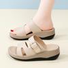 Damen Sommer Aufzug Plateau Hausschuhe Sandalen Outdoor Elegant Offene Zehen Lässig Mädchen Große Größe Schwarze Sandalen