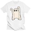 Short Sleeve Classic T Shirts Tops Halloween Ghost Hipster Man Tshirt Men's T-Shirts Retro   Funny Tees