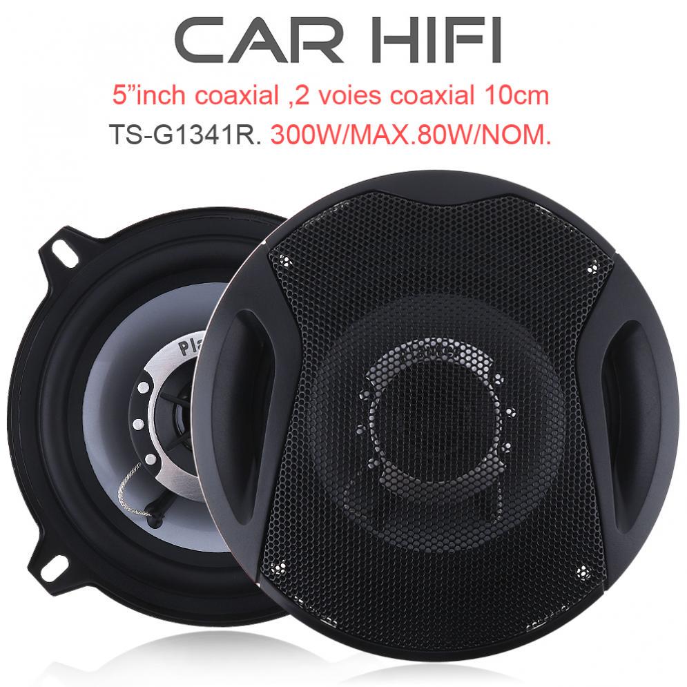 その他 sa TS-G1341R 2 adet 5 inç 300W Araba HiFi Koaksiyel Hoparlör Araç
