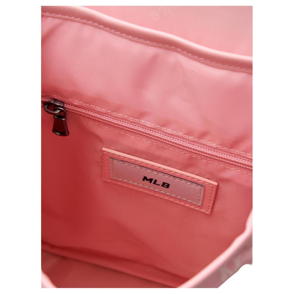 New MLB Polyester Backpack Women's Pink 7ABKMD45N-50PKL