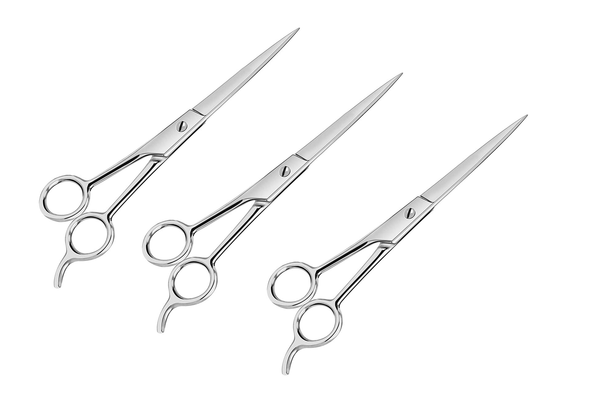 DANIAL Professional Salon Barber Hair Cutting Scissors Men Beard and Mustache Styling Stainless Steel Trimming Scissor (Hair Cutting Scissor 7)
