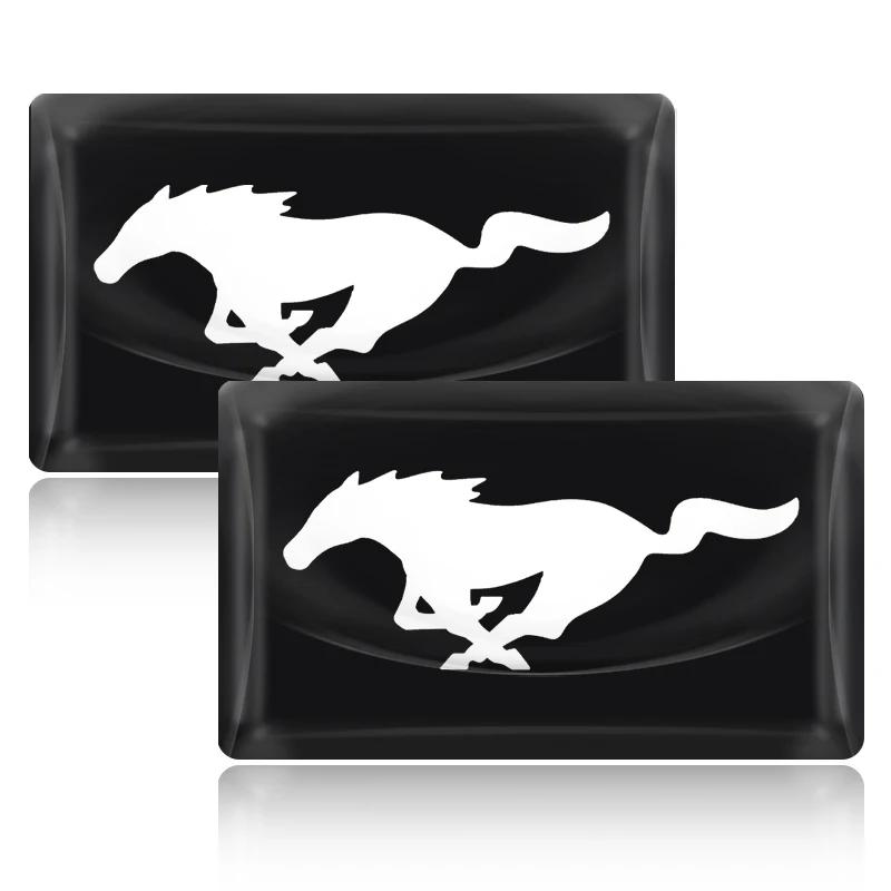 AKM1 Car Styling 3D Epoxy Car Steering Wheel Dashboard Decoration Stickers for Ford Escape Shelby Fusion Explorer Edge Fiesta Mondeo
