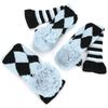 3Pcs Polyester Wool Knitting   Putter Head Cover Wooden   Headcovers Accessory