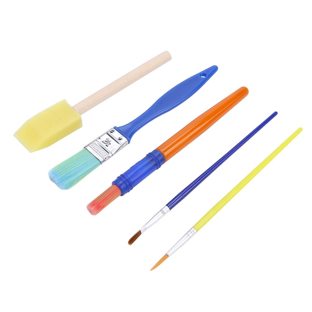 Children Graffiti Drawing Toy Sponge Brushes Stamps Paintbrushes Kit Painting Tool