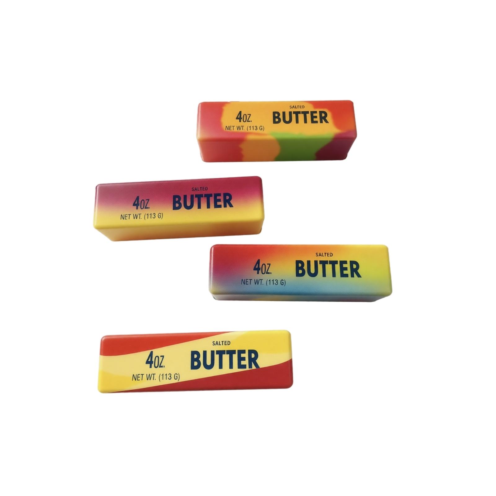 

Stress Relief Butter Stick Squeeze Toy Soft Flexible Sensory Fidget Toy for Anxiety and Focus Durable Material for Repetitive Use One Size красный