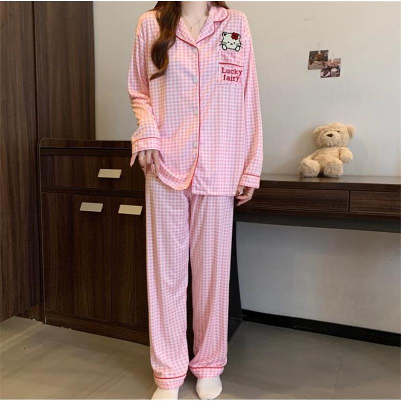 Women's Pajamas Set Pajamas 2-piece Set Airy Soft Casual Printed Pajamas