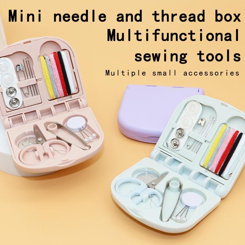 

New Mini Needle and Thread Box Home DIY Hand Sewing Set