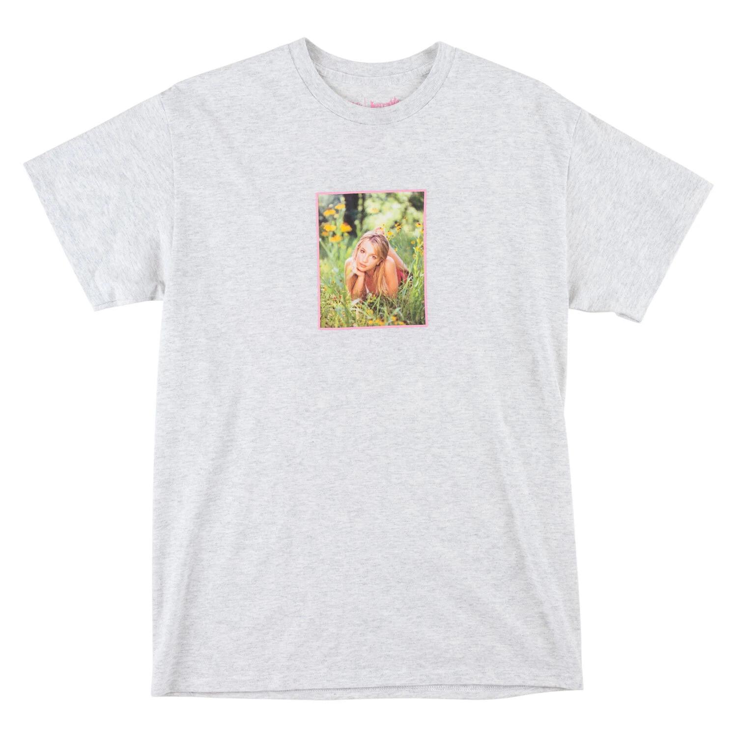 Welcome Skateboards x Britney Daisies T-Shirt Heather M