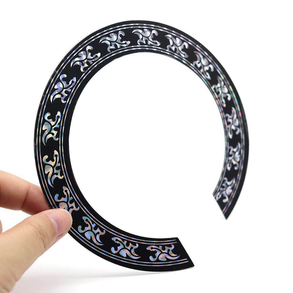 1Pcs/2Pcs Guitar Pickguard Acoustic Guitar Soundhole Sound Hole Rosette (Inside Diameter:94mm/104mm)