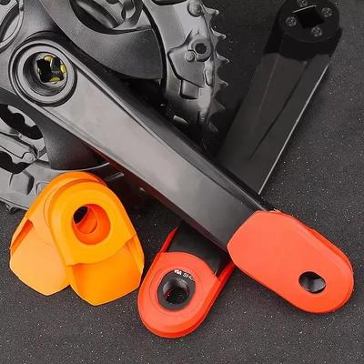 Fahrrad Kurbelarm Schutz Silikon Kettenblatt Abdeckung Mountainbike Kurbelschutz Rennrad Pedalarm Hülle