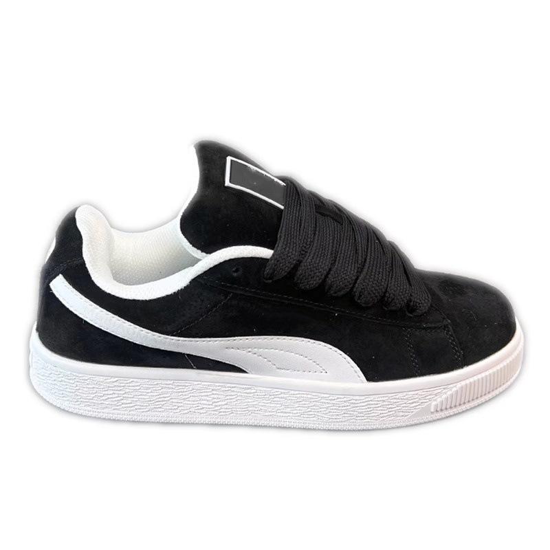 Autumn new men's shoes flat-soled versatile board shoes fashionable couple student sports shoes trendy bread shoes