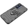Realme C33 Kickstand Ring Case, Black