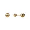 Verte [14k Gold] Deux.k.47 / Mini Ball Piercing (2 Size)