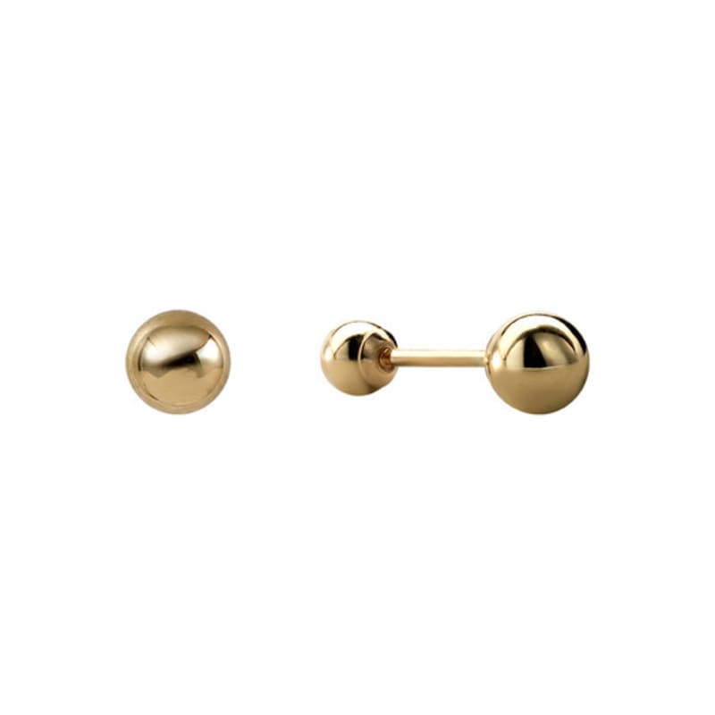 Verte [14k Gold] Deux.k.47 / Mini Ball Piercing (2 Size)