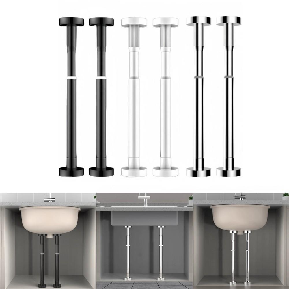 Essential Undermount Sink Brackets with Adjustable Height Features 2 Pack