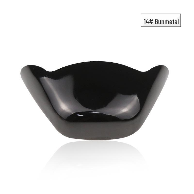 Women's Pointed Toe High Heel Protector - Leather Anti-Kick Decorative Cover with Metal Cap for Shoe Protection.