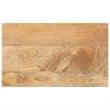 Vidaxl Tabletop, 60X20X3.8 Cm, Rectangular, Solid Mango Wood
