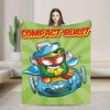 Super Zings Game Soft Warm Plush Throw Blanket for Travel Home Decor Sofa Bed Flannel Cover Funny Superthing Gift