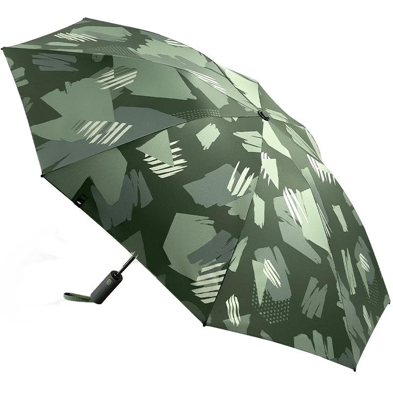 Jiaoxia Automatic 8-Rib Folding Sun & Rain Umbrella