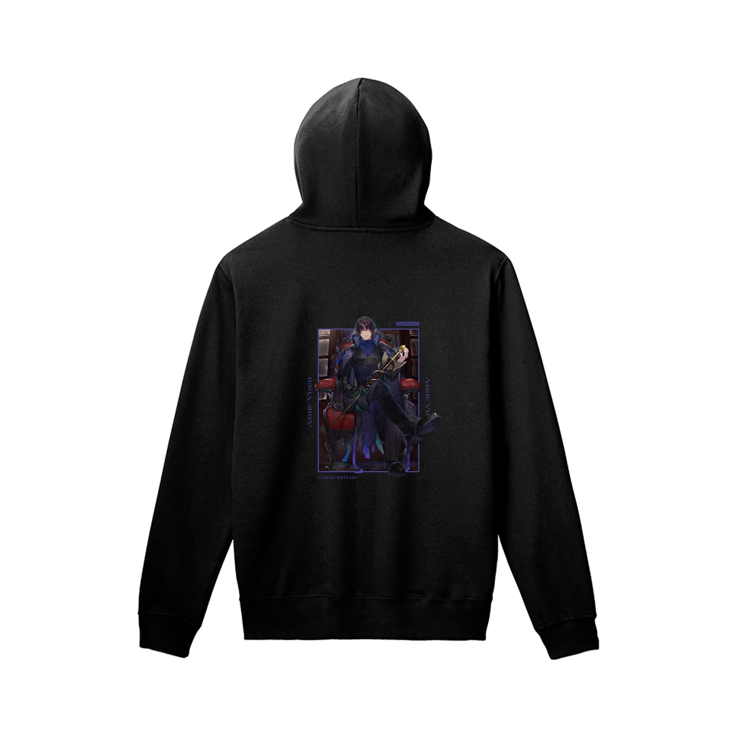 

Худи CHUNITHM Kainan Melvias с принтом на спине, мужской размер XL