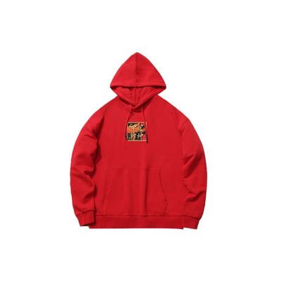 Li Ning CF Surging Series Embroidered Pullover Sweatshirt Unisex Sweatshirt AWDR520-3