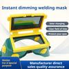 Automatic Dimming Welding Mask Welding Goggles Electric Welding Protection, Anti-Glare, Face Protection, Grinding Operations
