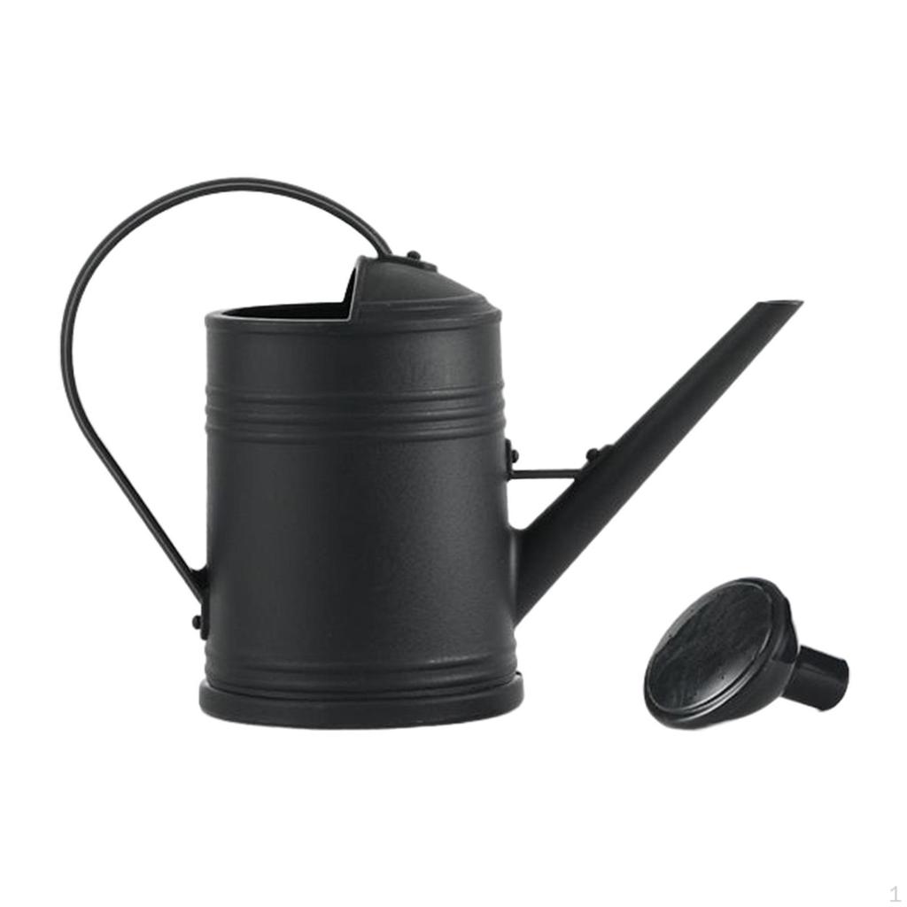 2000ml Watering Can Decorative Long Nozzle Multipurpose with Detachable Spray Head Large Capacity
