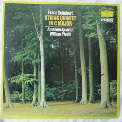 LP Record FRANZ SCHUBERT / AMADEUS-QUARTETT & - Schubert: String Quintet In C Major 2542139 Deutsche Grammo 1980 UK Classical Used