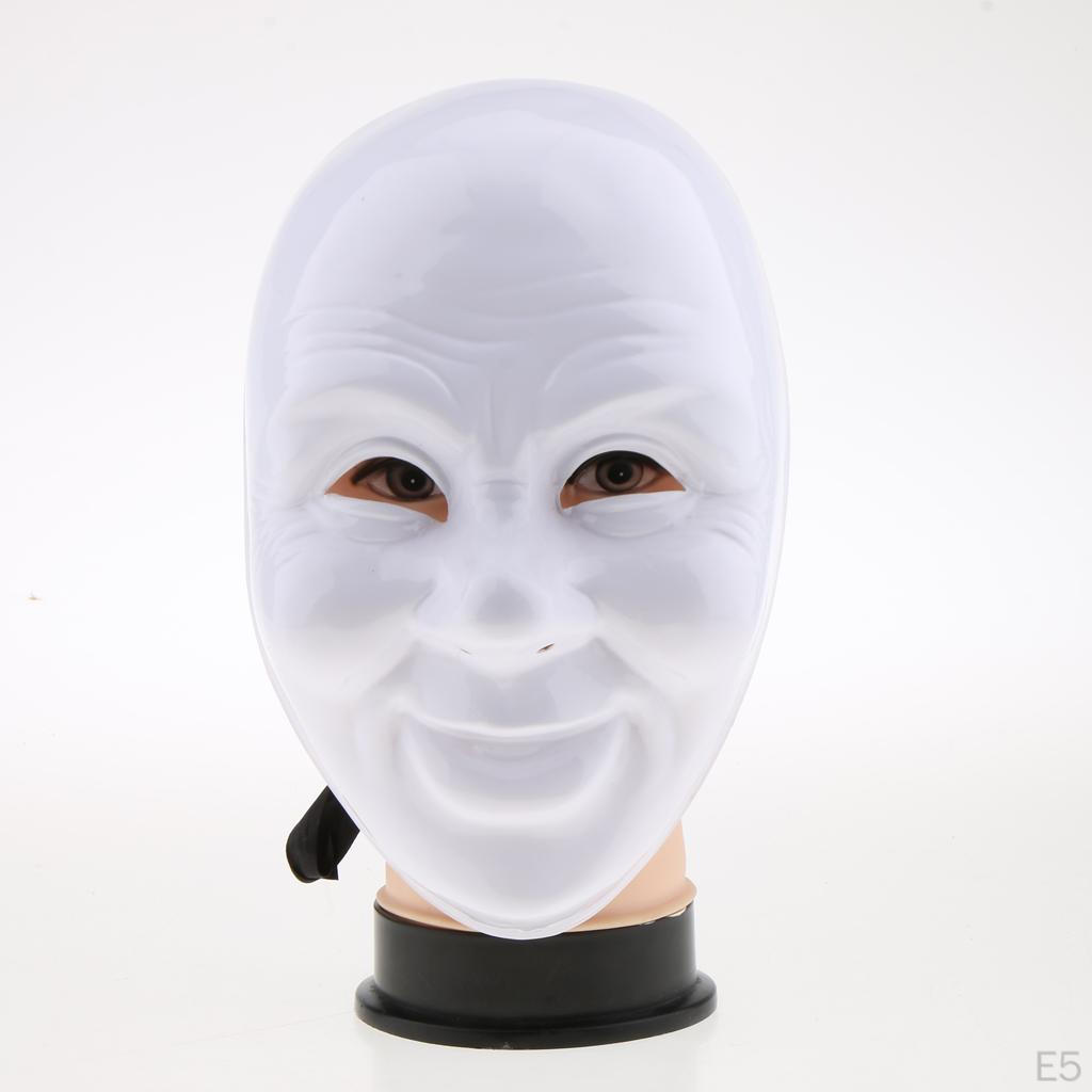 Mask White Cosplay In Masquerade For Costume