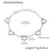 Qiong Yao French Luxury Hollow Heart Bracelet Plated In Real Gold