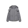 Plus Size Womens Winter Hooded Puffer Coat 2026 Loose Thick Cotton Jacket Curvy Ladies