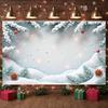 Holiday Background Snowflake Pattern Winter Backdrop Christmas Banner Anise Star Xmas Display For Christmas Party Winter Holiday