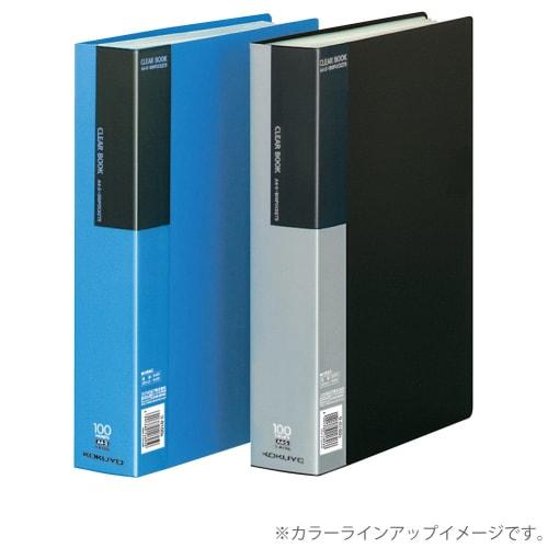 KOKUYO File Clear File Fixed Type Black A4 Vertical 100 Sheets La-B100D