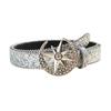 Rhinestone Snap Buckle Belt Women'S Style Belt Decoration Personality Sequined Jeans Belt Design