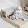 Cute Desktop Dog Figurine Creative Canine Statues Crafts Girl And Dog Statues  Home Decoration