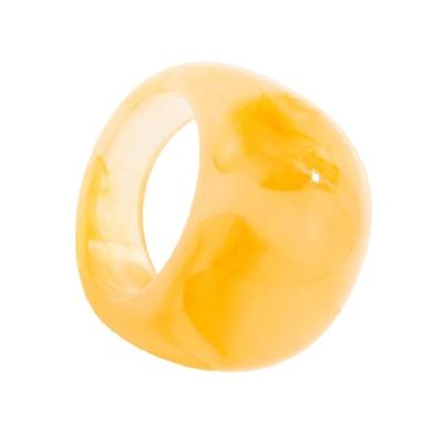 Trendy Resin Rings Smudge Resistant Craftsmanship Breathable Fit Multifuntional Jewelry Suitable for Multiple Occasions
