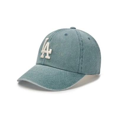 MLB Cap GQC 3ACPVV55N-07GNS W-Fit Pigment Unstructured Ball Cap LA Dodgers
