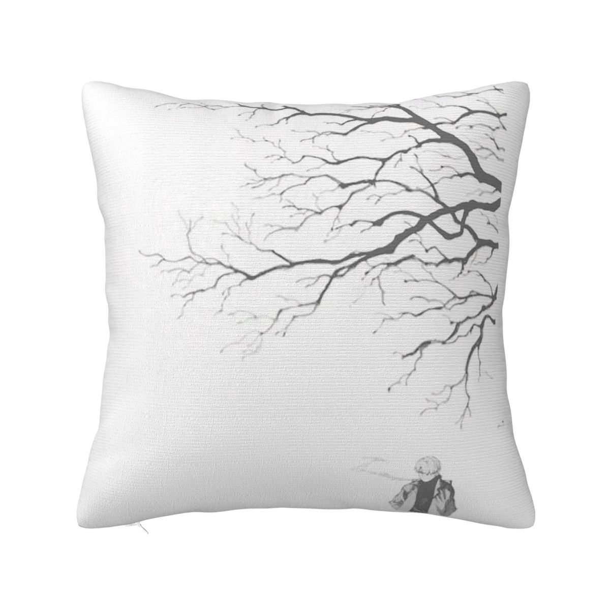 

Mushishi Pillowcase Polyester Cushion Comfort Throw Pillow Sofa Decorative Cushions Used for Home Bedroom Living Room 22x22Inch
