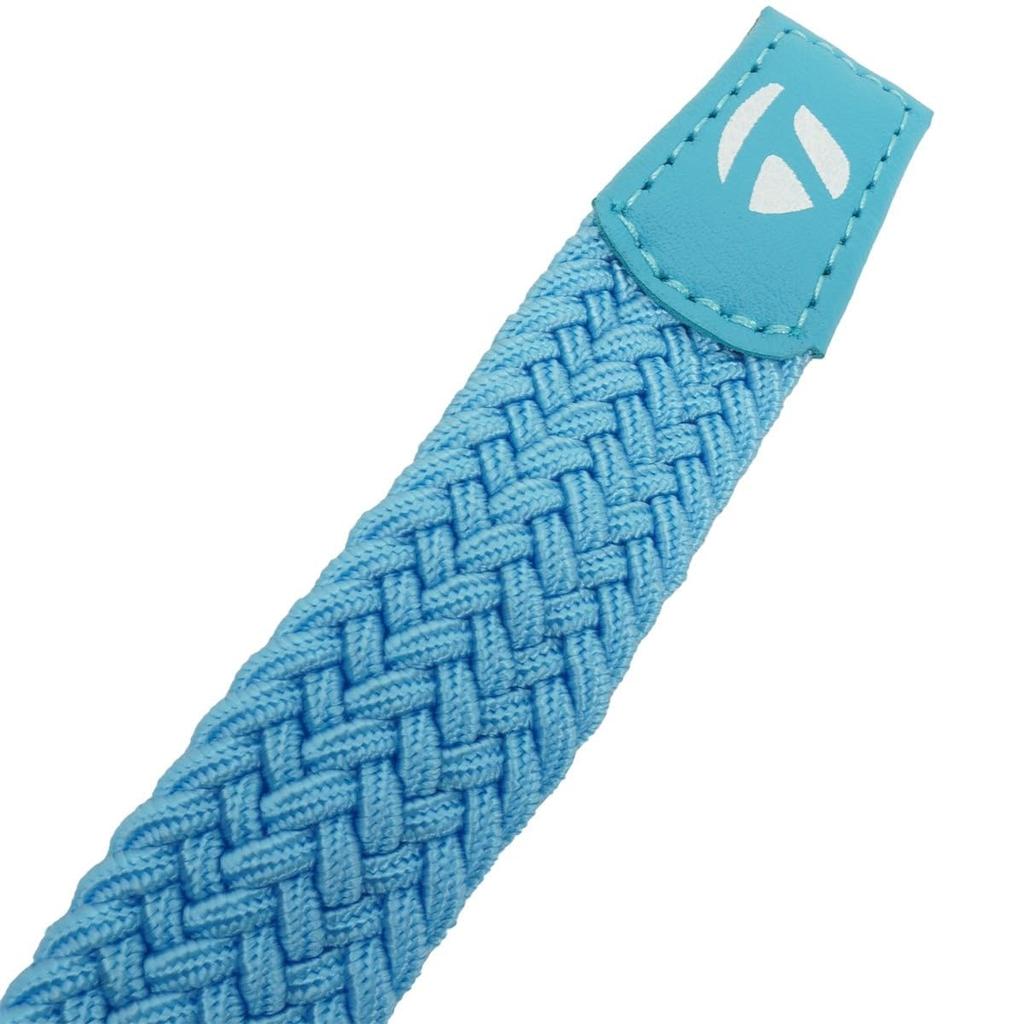 TaylorMade Double Mesh Belt, Sax, Free Size, 24SS, TL366